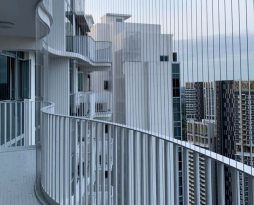 BALCONY FIXED INVISIBLE GRILLE